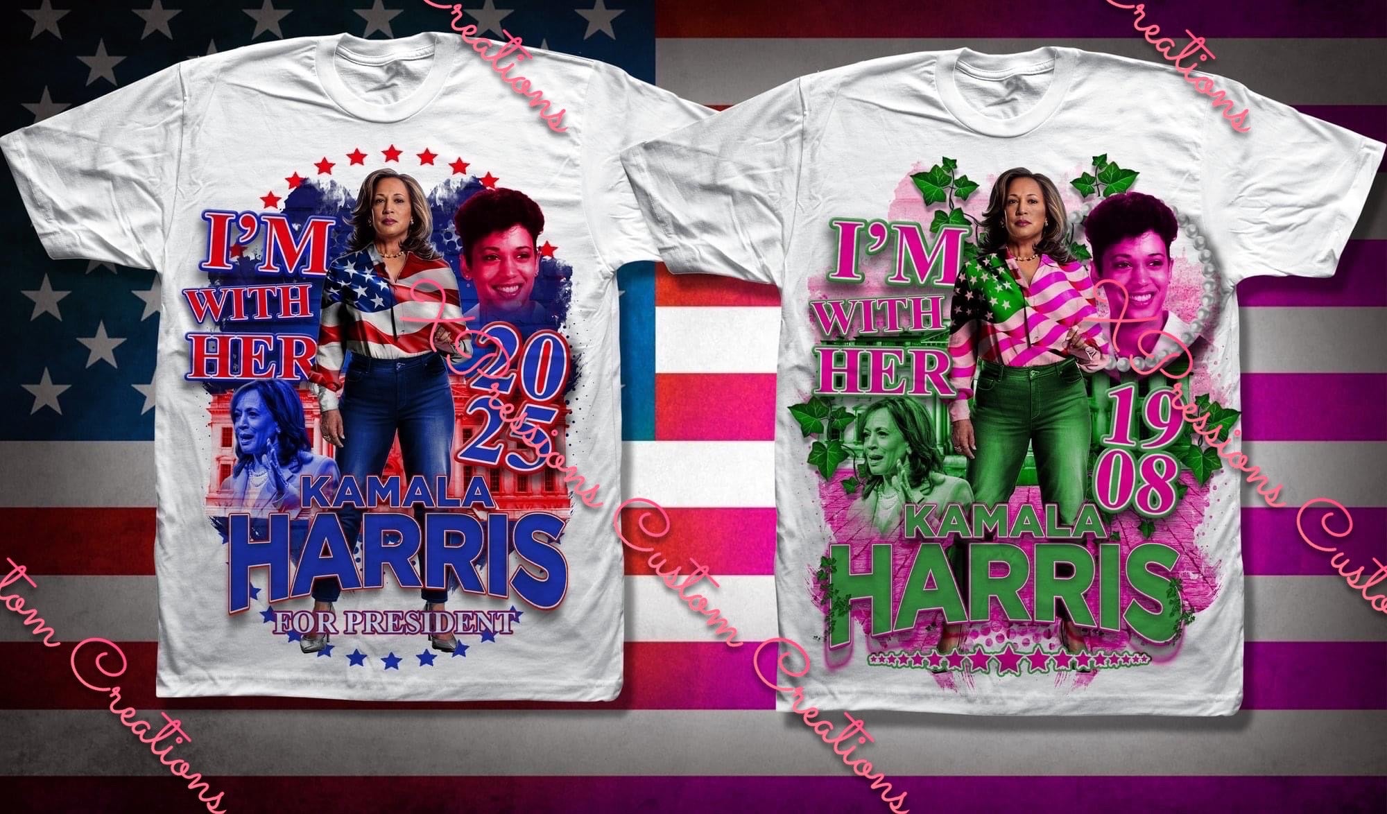 2024 Presidential Election Inspired Designs and Merchandise