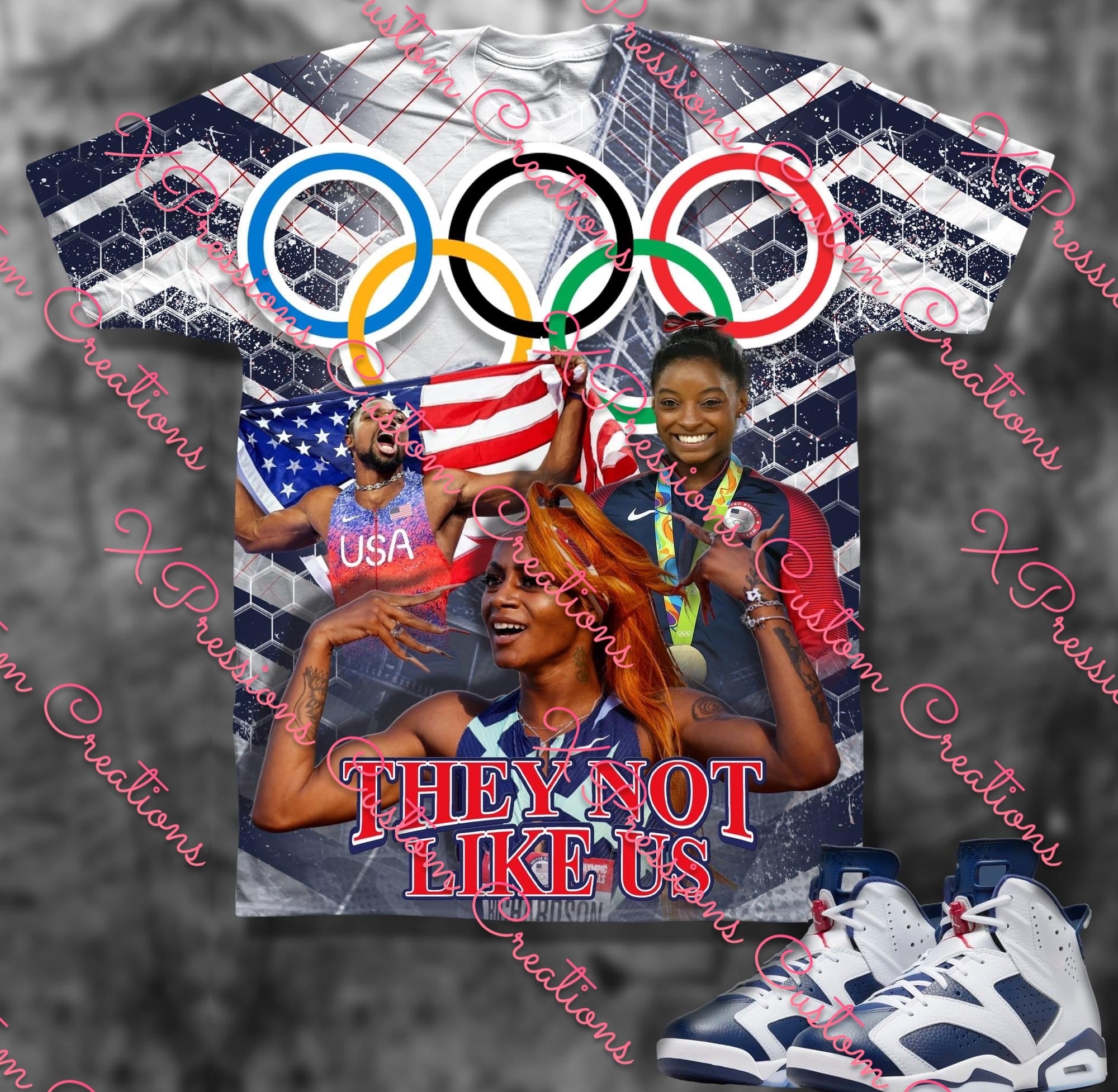 2024 Olympics ~ They Not Like US 3D Shirt