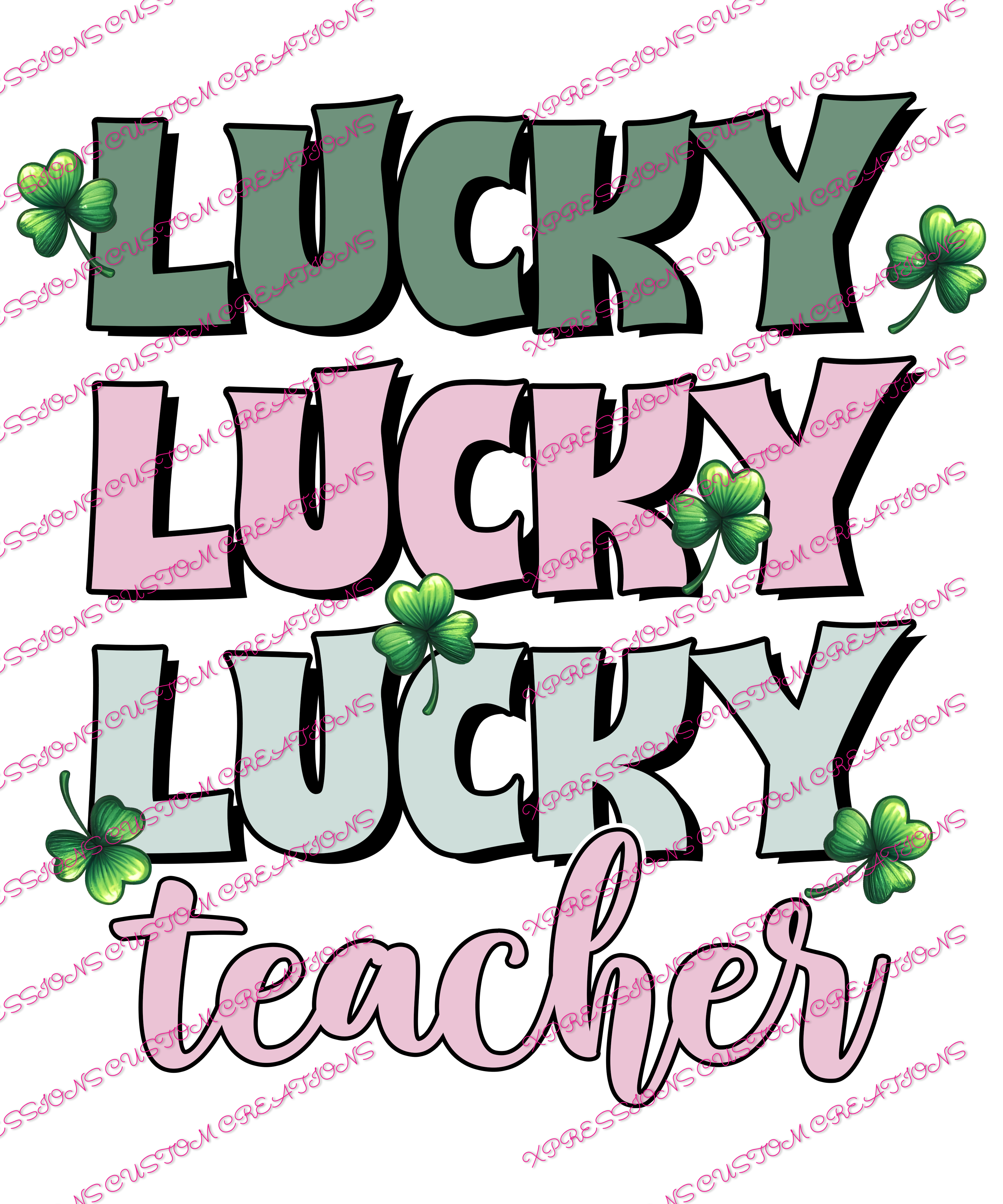 St Patrick's Day - Teacher - We Print You Press