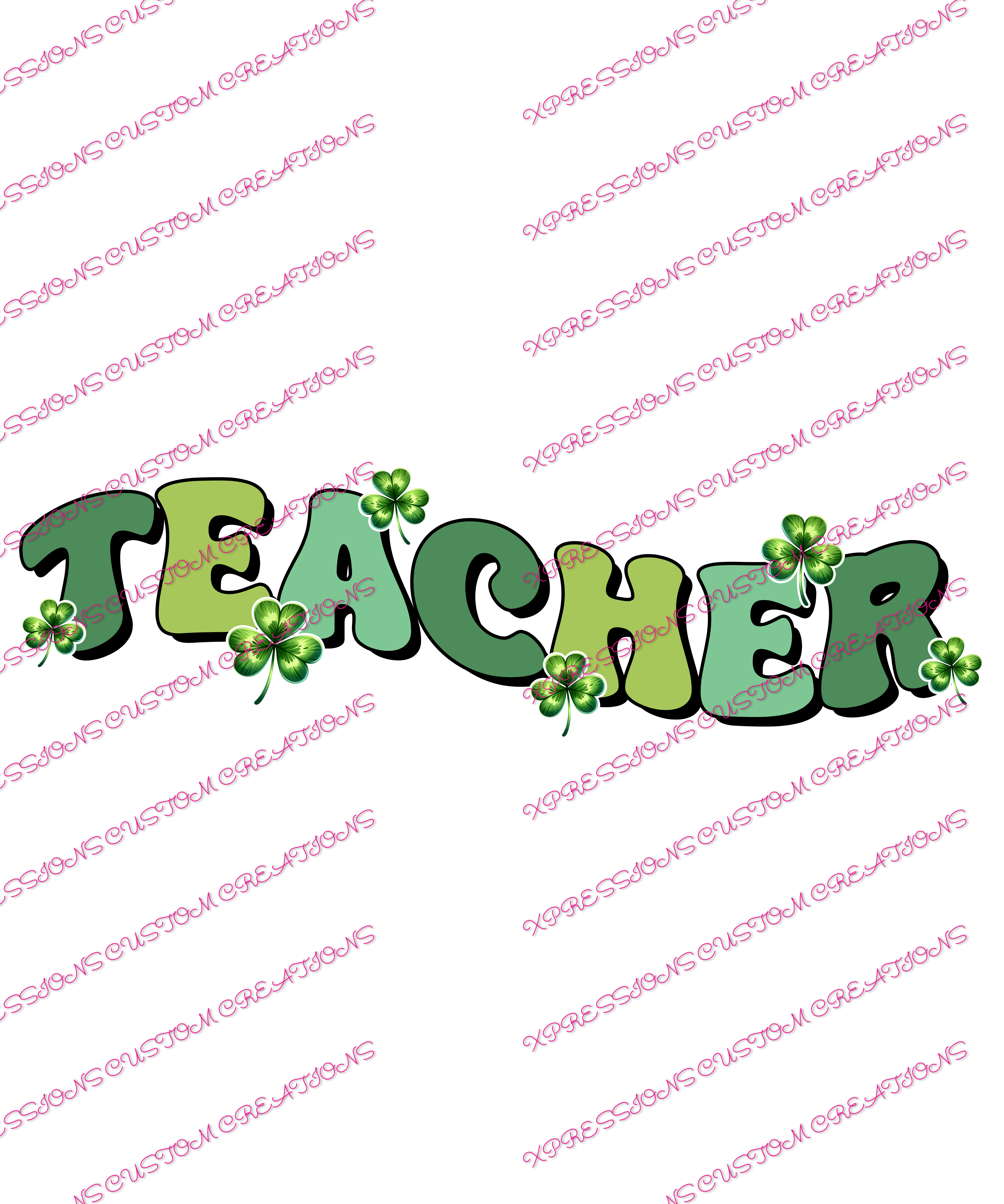 St Patrick's Day - Teacher - We Print You Press