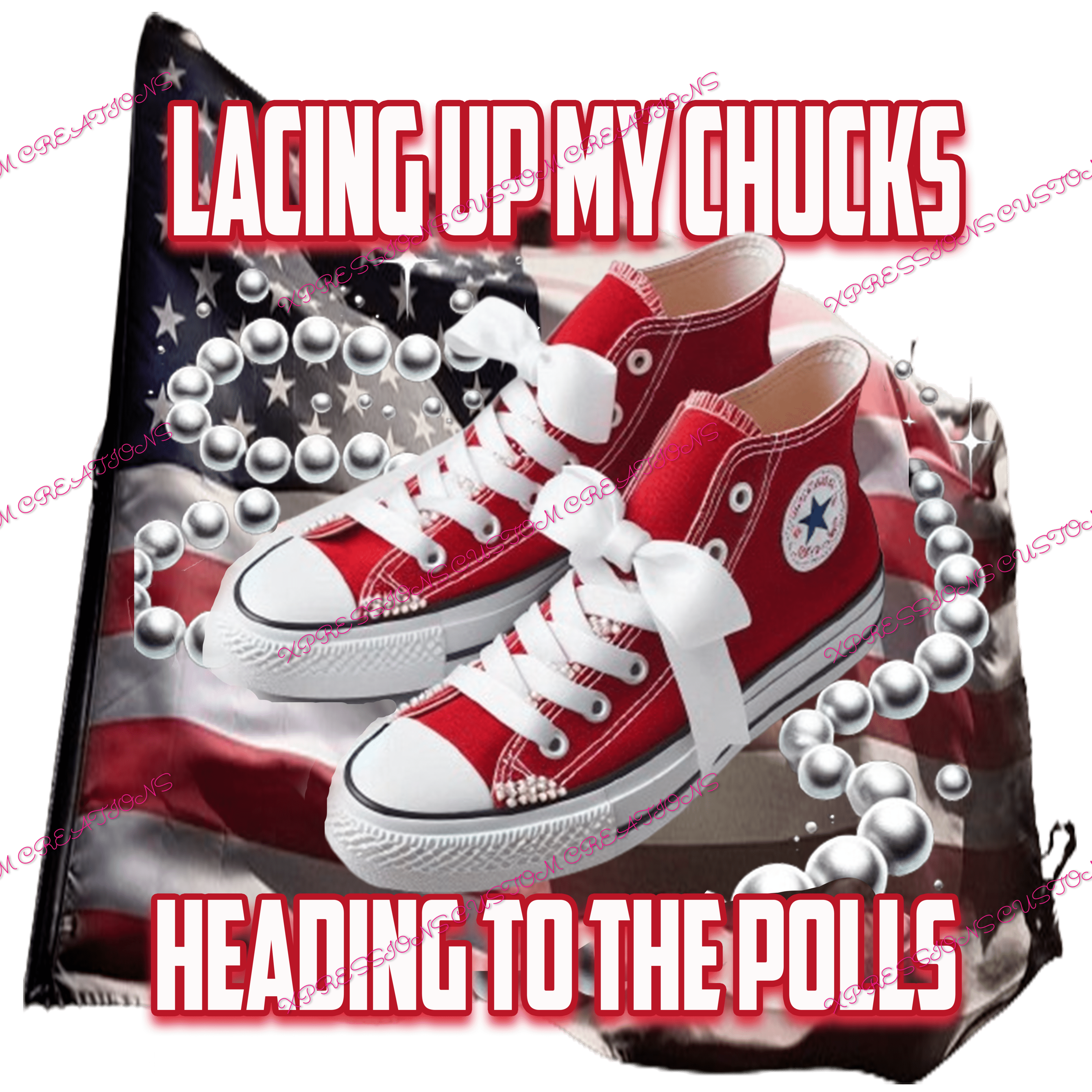 Lacing Up My Chucks -   We Print you Press